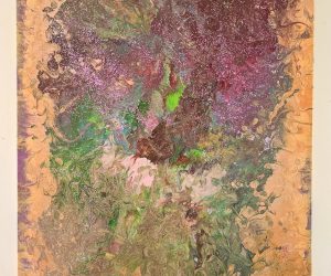 Über Mich radiant bloom 60x80